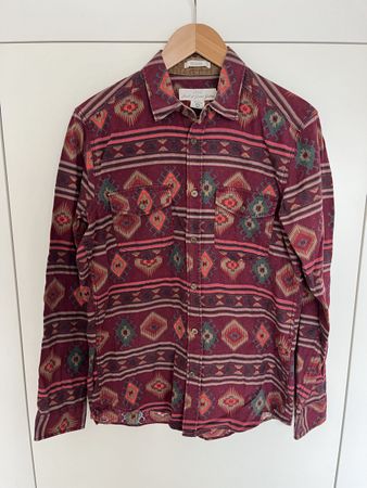 Herren Boho Hemd