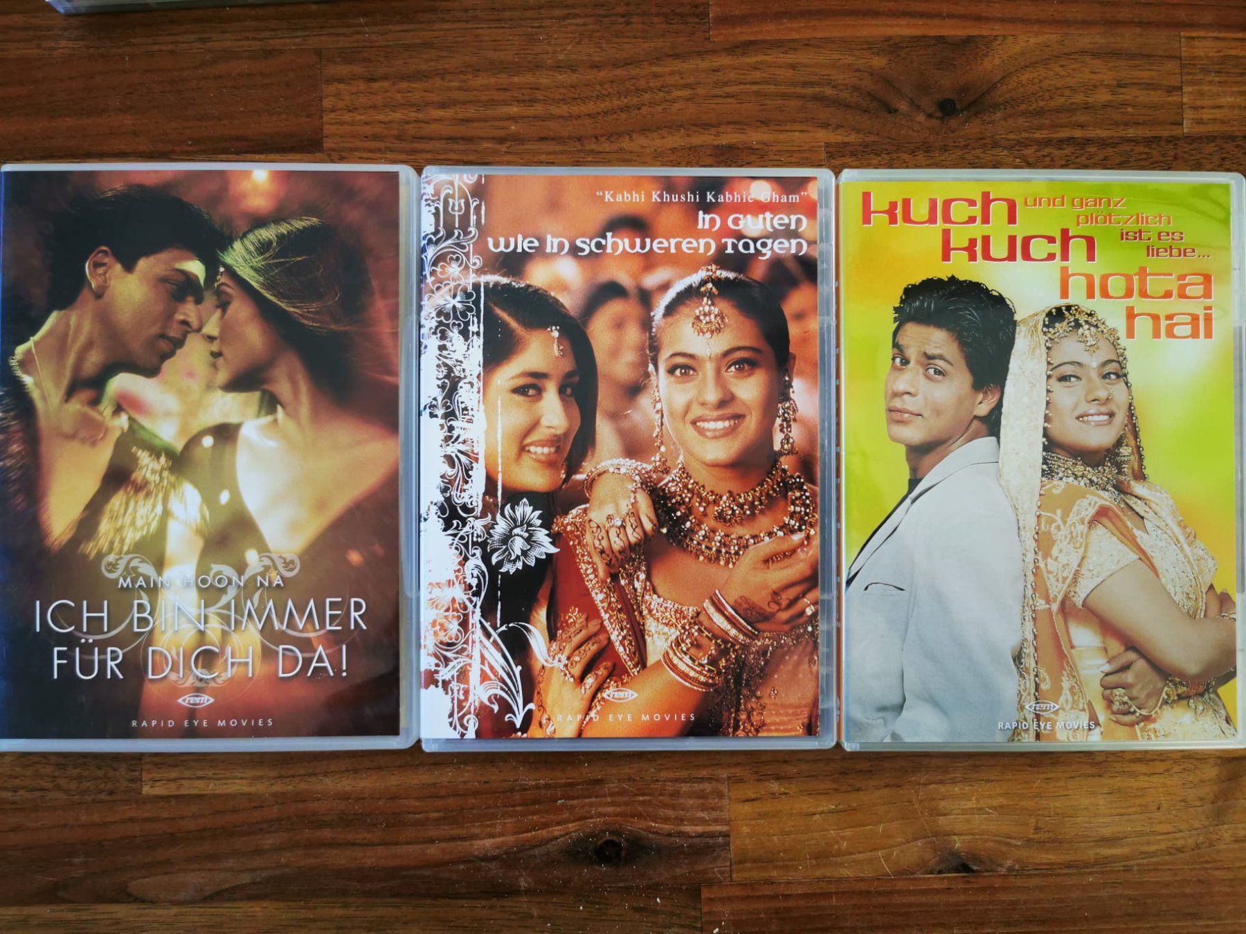 Alle DVDs: 4 DVD Bollywood Filmklassiker – Gebraucht aus Schwyz von Balmer92 1