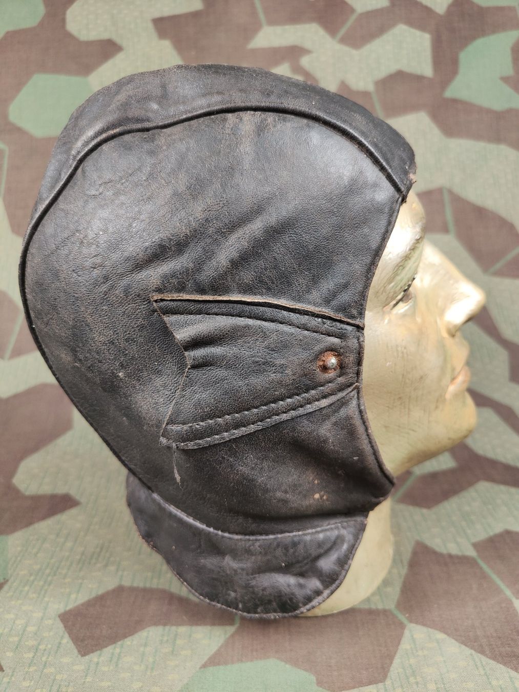 Uniformi: Motorradhaube 2. Weltkrieg – Usato da Bauma venduto da SwissMilitaria 4