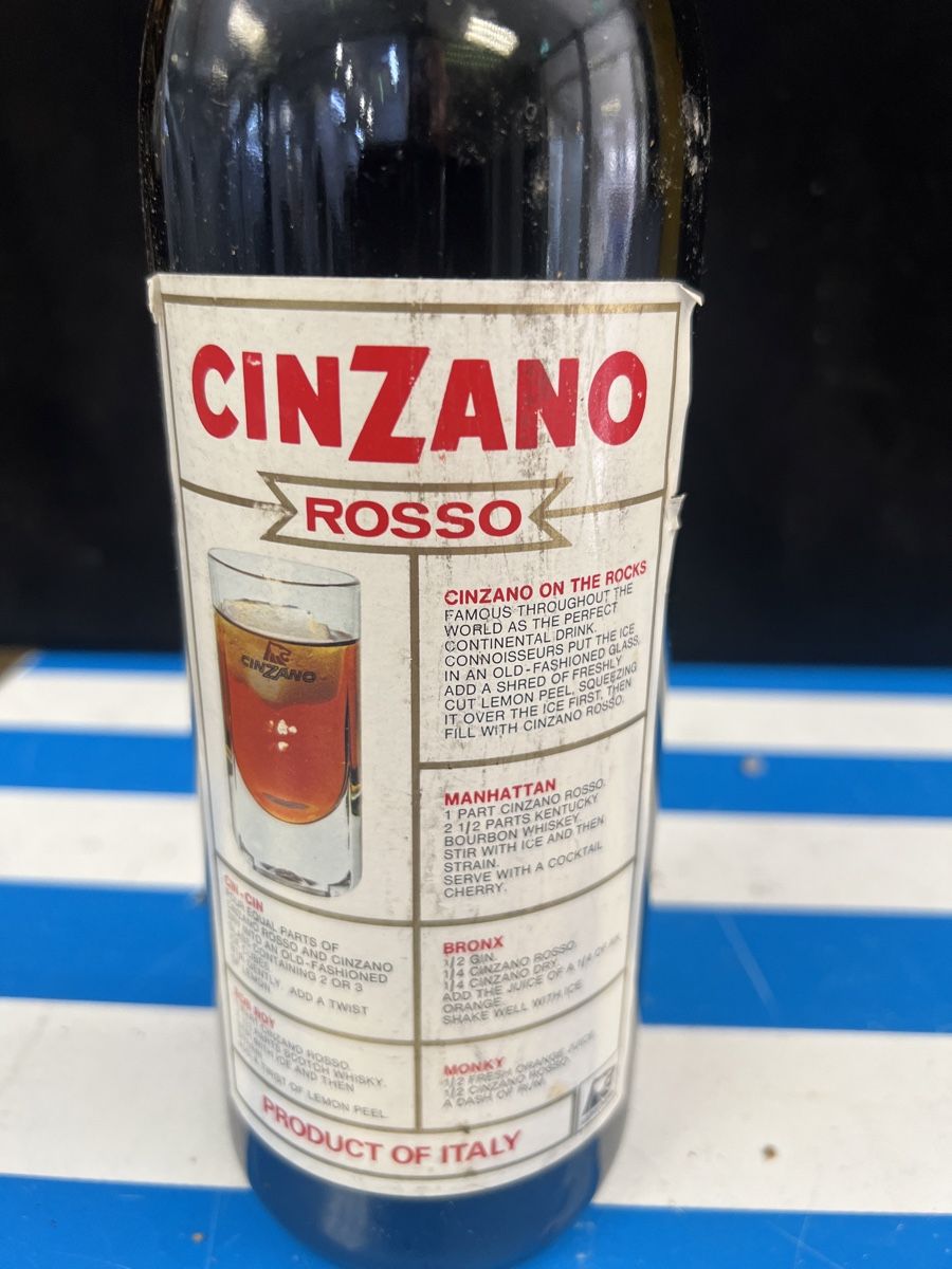 Spirituosen: CINZANO VERMOUTH ANCIENNE BOUTEILLE – Neu und originalverpackt aus Genève von Leboucheoreilles 6