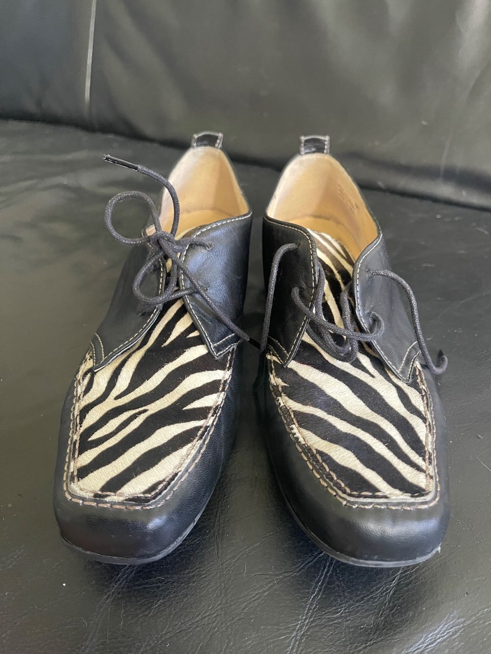 Chaussures femmes: Brunate leder Schuhe – D'occasion à Hinterkappelen par simona67