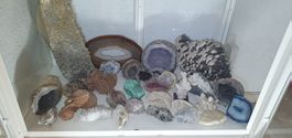 Grosse Edelstein / Kristalle / Mineralien Sammlung