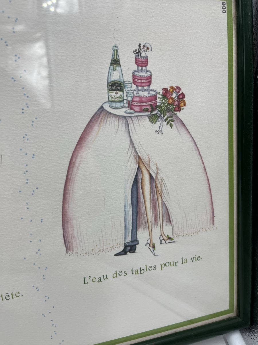Foto & Immagini: Tableau Badoit Publicitaire Vintage - Idée Cadeau! – Nuovo (secondo la descrizione) da Genève venduto da Eric1823 7