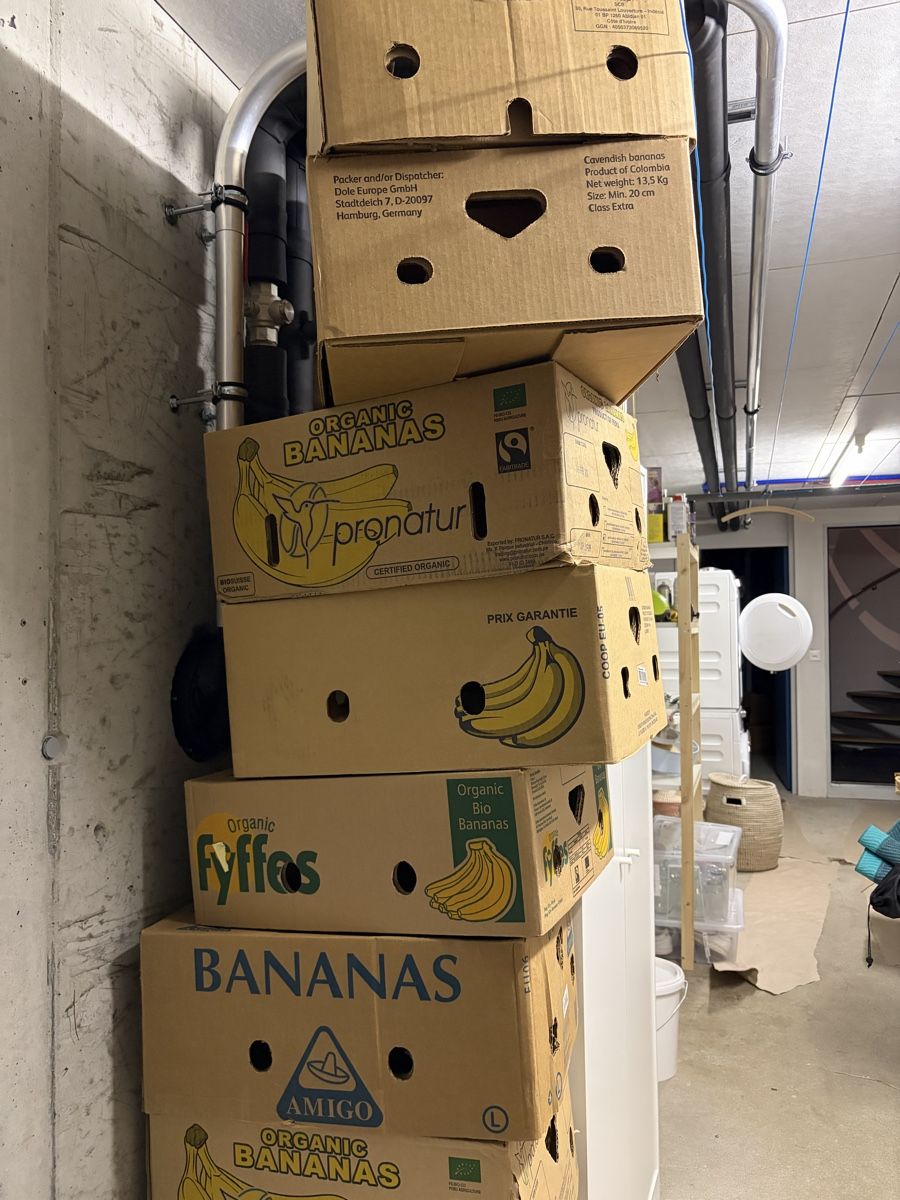 Cartons: Bananenkisten – D'occasion à Murten par Bastien1991
