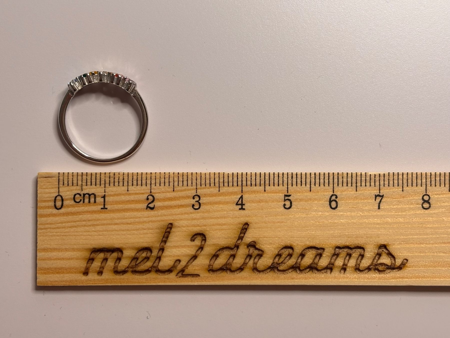 Anelli: Bague zircons multicolores – Nuovo (secondo la descrizione) da Lausanne venduto da mel2dreams 7