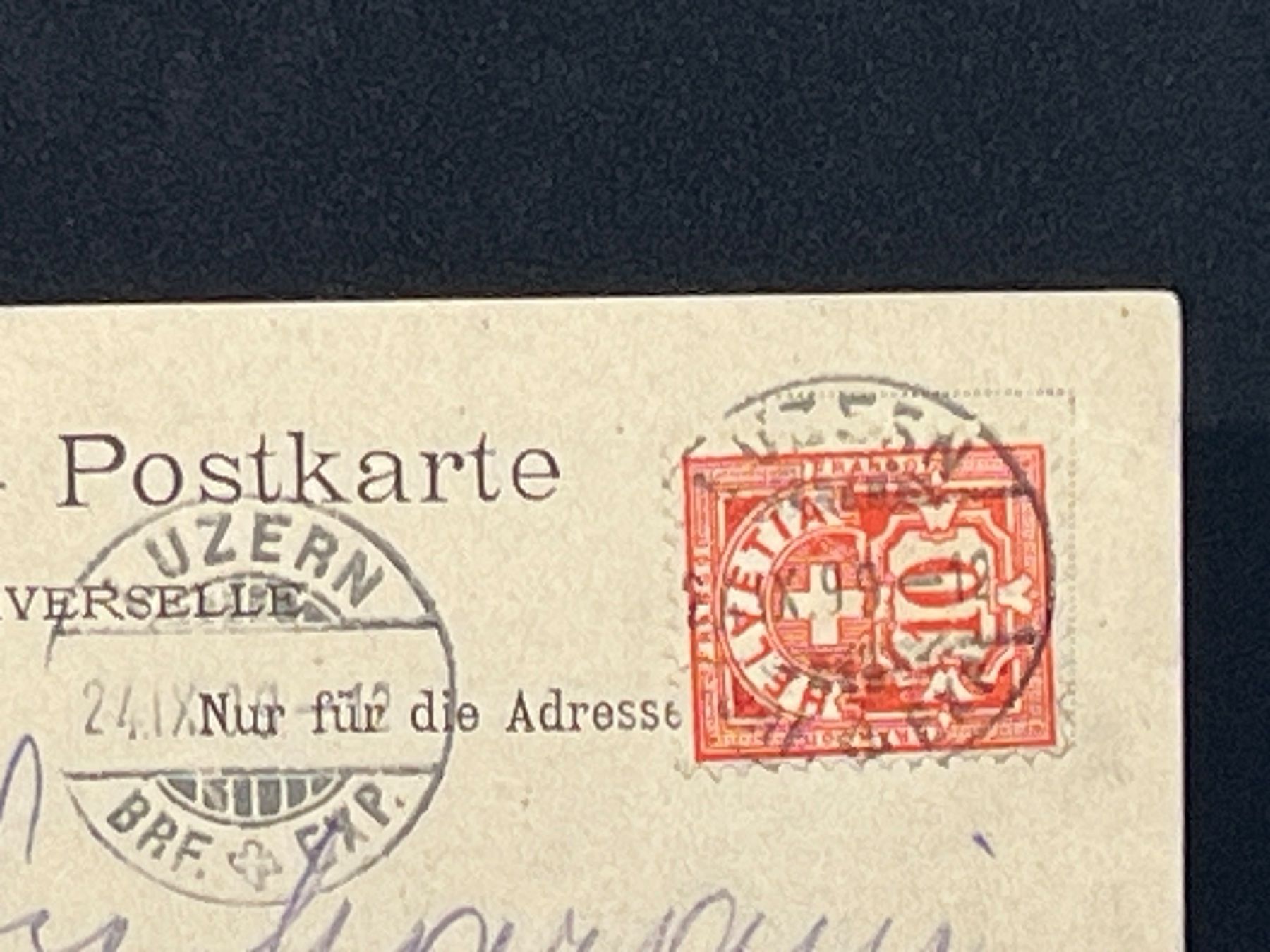 Cartoline postali: Gruss von Luzern! – Usato da Widnau venduto da Brusi9 2