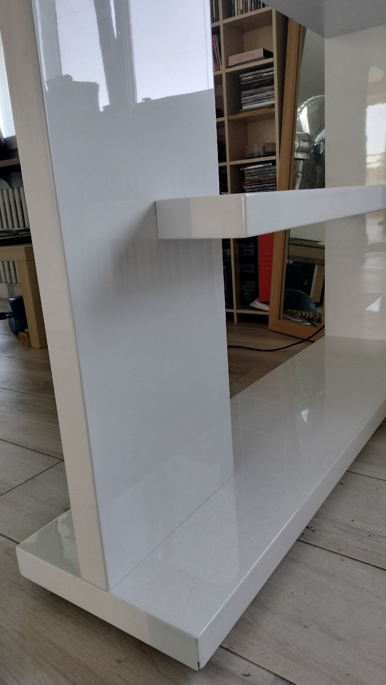 Scaffali: Hochglanz weisses Regal / Raumteiler – Usato da Basel venduto da baselboy01 5