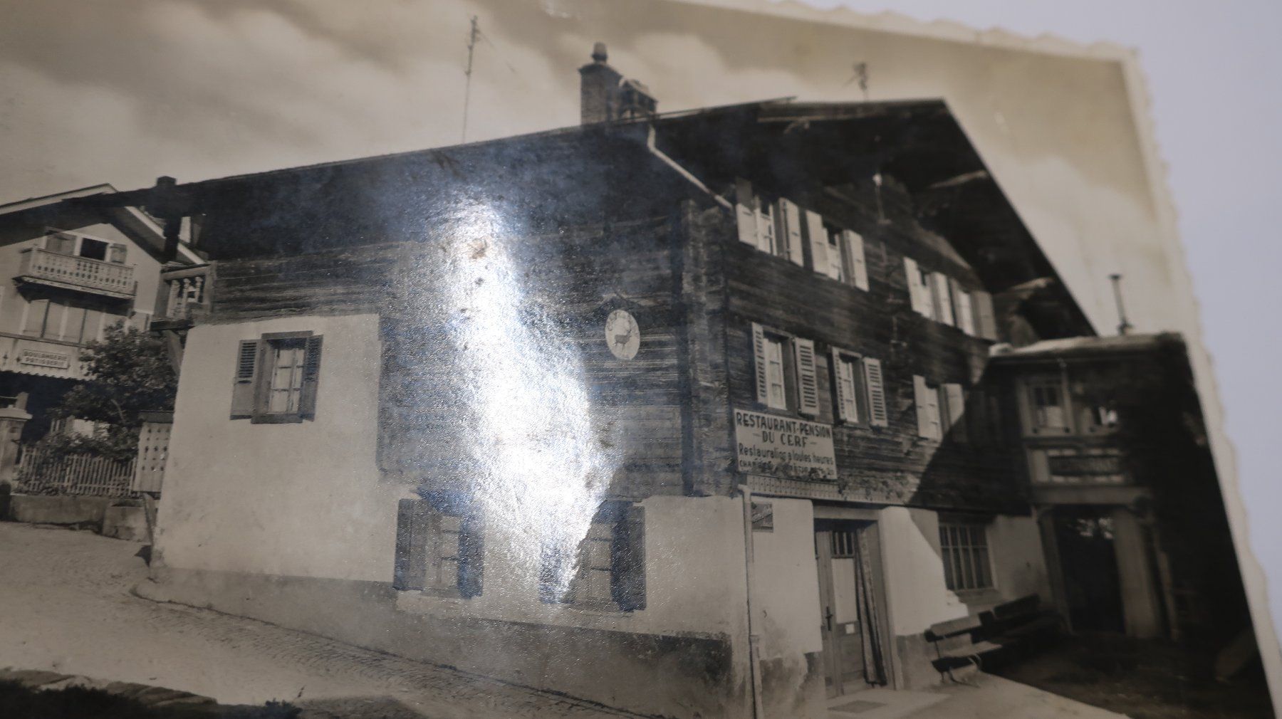 Cartoline postali: Chezieres s/Ollon Rest. du Cerf – Usato da Cormoret venduto da Pascalll2001 6