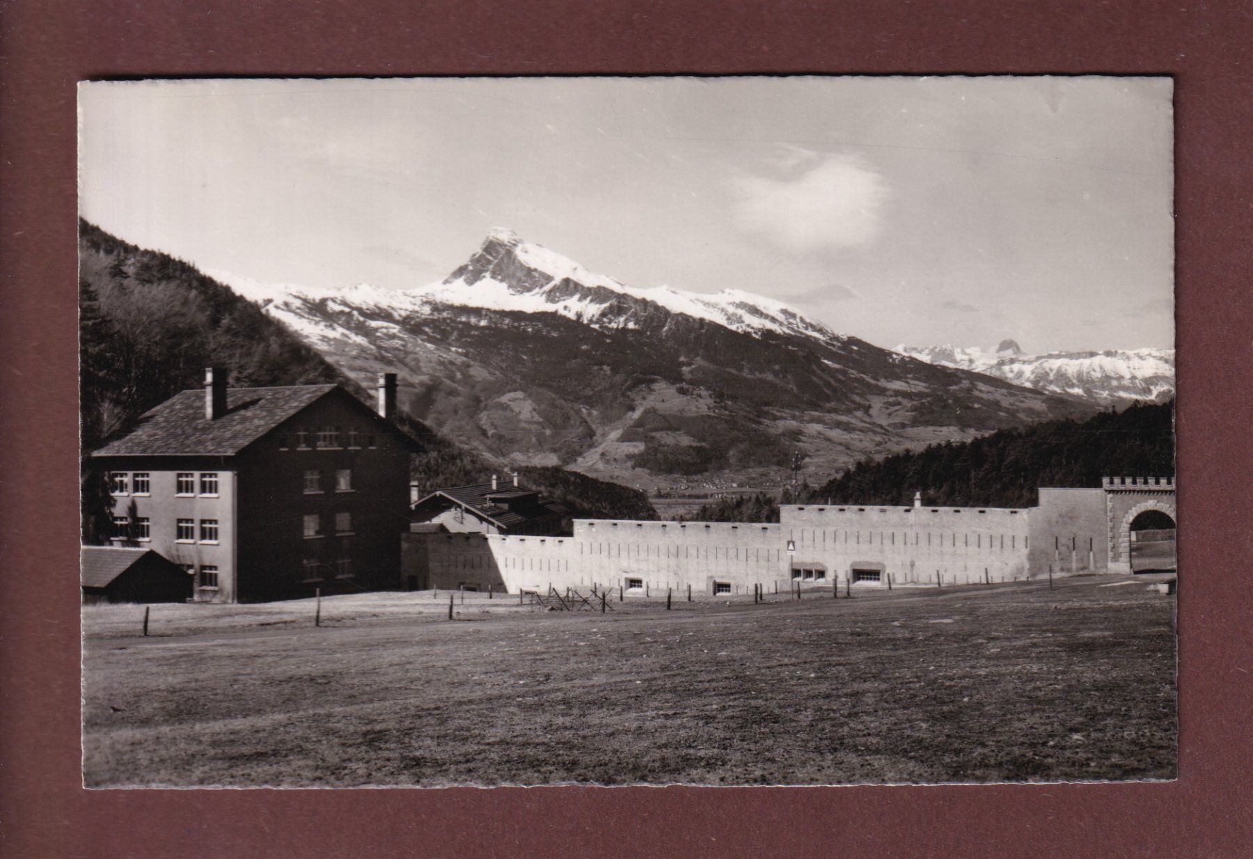 Cartoline postali: Festung LUZIENSTEIG mit Alvier – Usato da Pully venduto da nicecards-shop