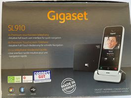 Gigaset SL910 Touchscreen Telefon gebraucht im Set