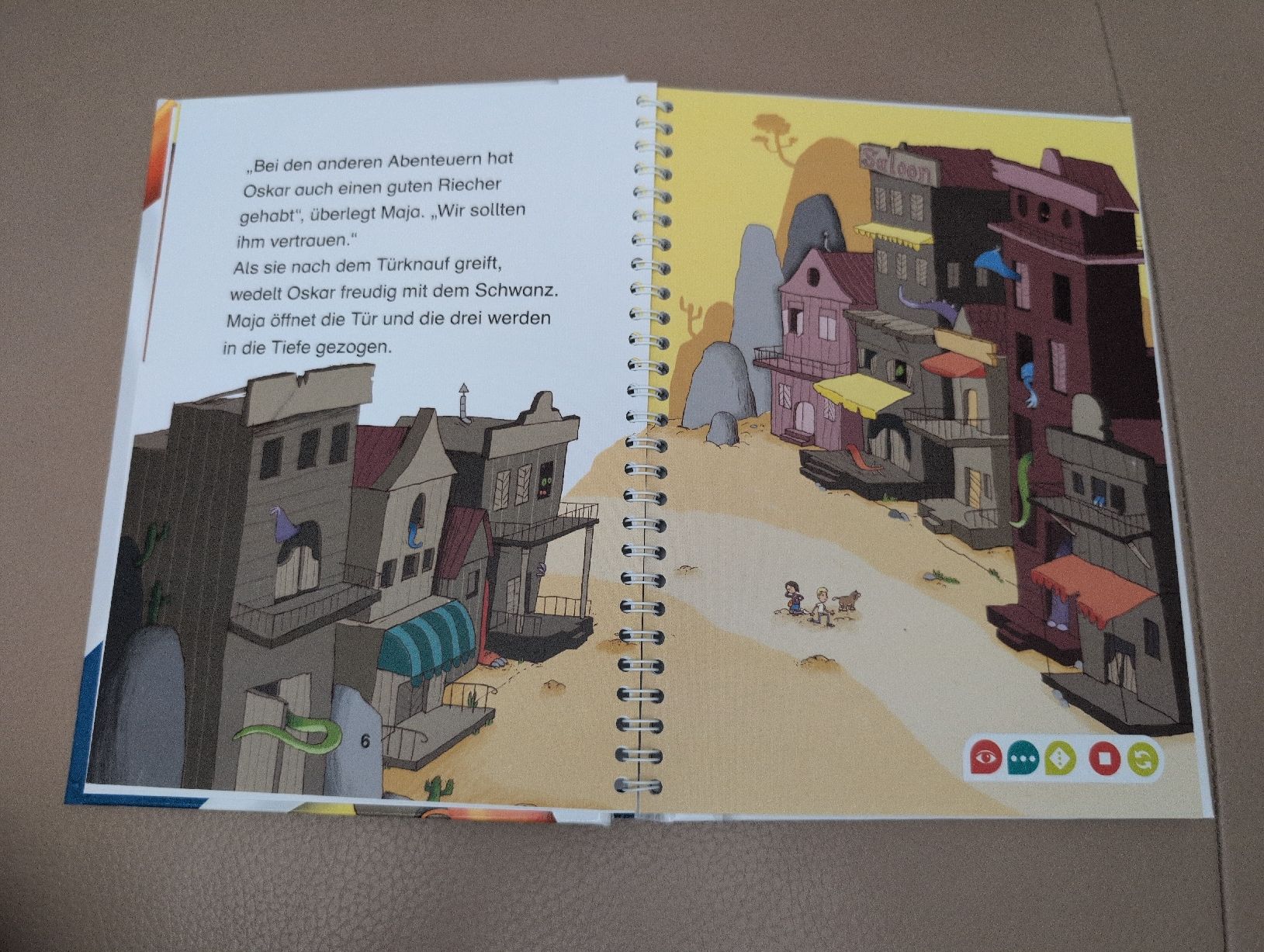 Libri: Tiptoi Lese-Lausch Abenteuer Dino Stadt – Usato da Schwerzenbach venduto da _charme_ 4