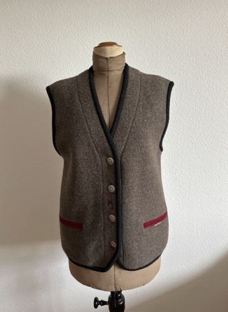 GEIGER Damenweste Weste Wolle Schurwolle Gr. 38/40