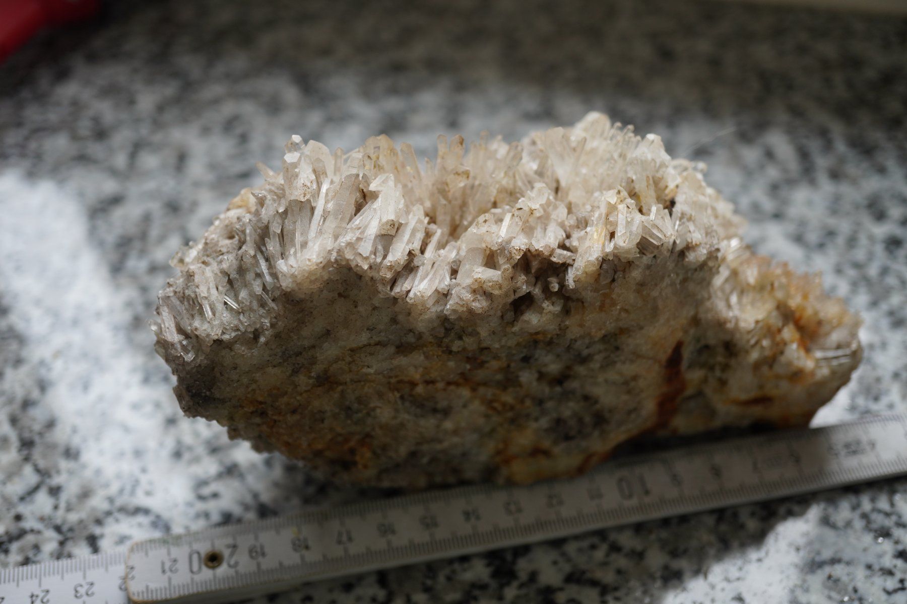 Minerali & Pietre curative: Nadelquarz  AUf Matrix    ab 1.- Rauserverkauf – Nuovo e nell'imballaggio originale da Eschenbach SG venduto da topstone 1
