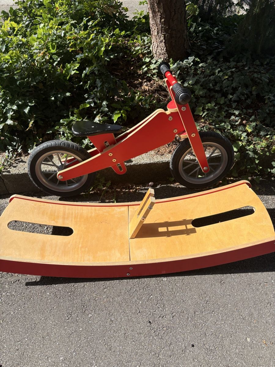 Véhicules pour enfants: BambinoBike mit Wippe – D'occasion à Wettswil par koebi2009