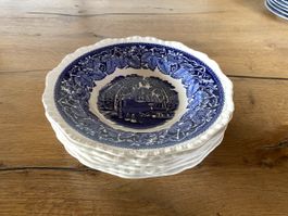 Mason's Vista Teller 6er Set Eisensteingut England gebraucht