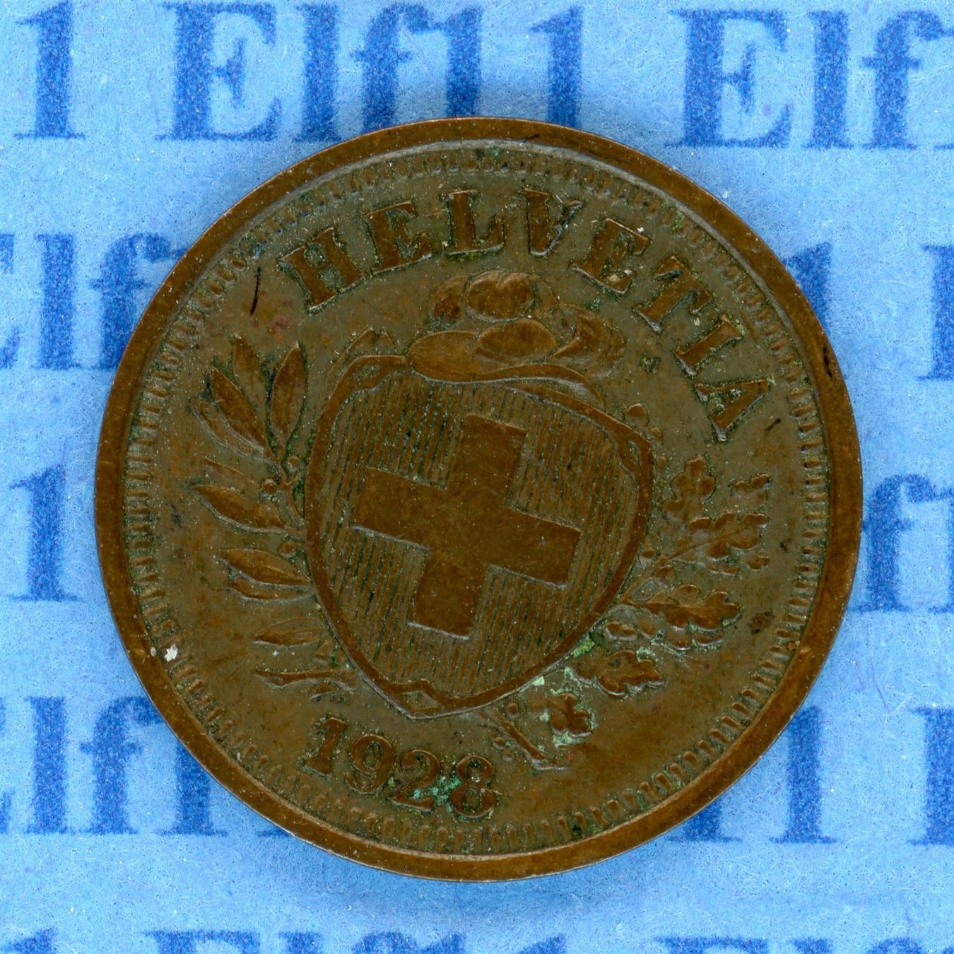 Tutti le monete: CHF___0.01 1928 vz 1 Rappen – Usato da Widnau venduto da Elf11