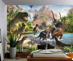 Wandbehang Dinosaurier 95cm x 73cm