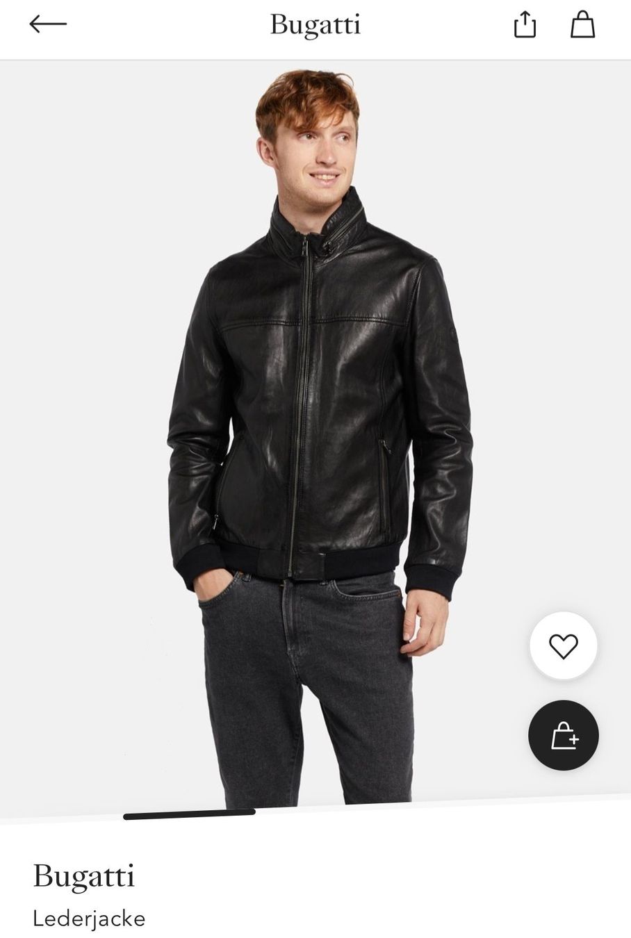 Bugatti Vestes: Bugatti Lederjacke – Neuf avec emballage d'origine à Au ZH par Raph__02 5