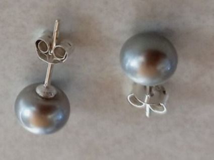 Orecchini pendenti & Orecchini a lobo: Perlen Ohrstecker, Silber 925 – Nuovo e nell'imballaggio originale da Winistorf venduto da acreativ2 1