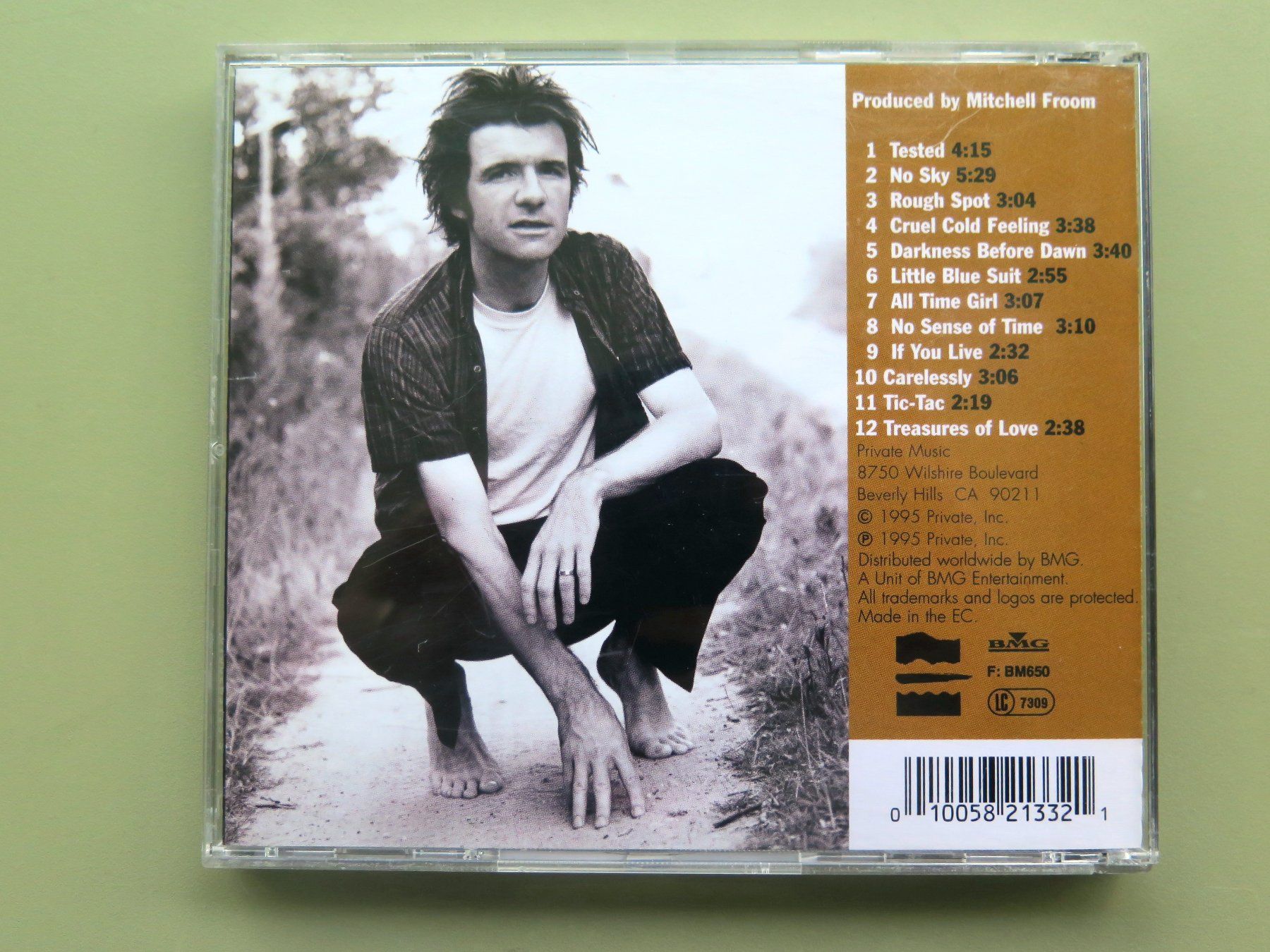 CD: (p) CD DAN ZANES: Cool down time, 1995 – Usato da Bern venduto da Balzamico 1