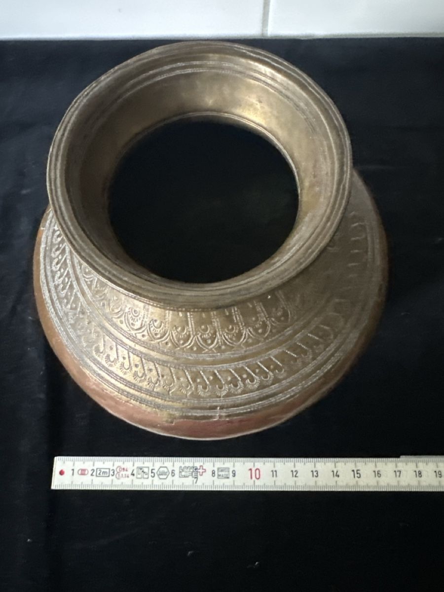 Vasen & Gefässe: Antike Vase, Messing & Kupfer, Handarbeit, Orient Deko – Gebraucht aus Zürich von Chaeffeler 3