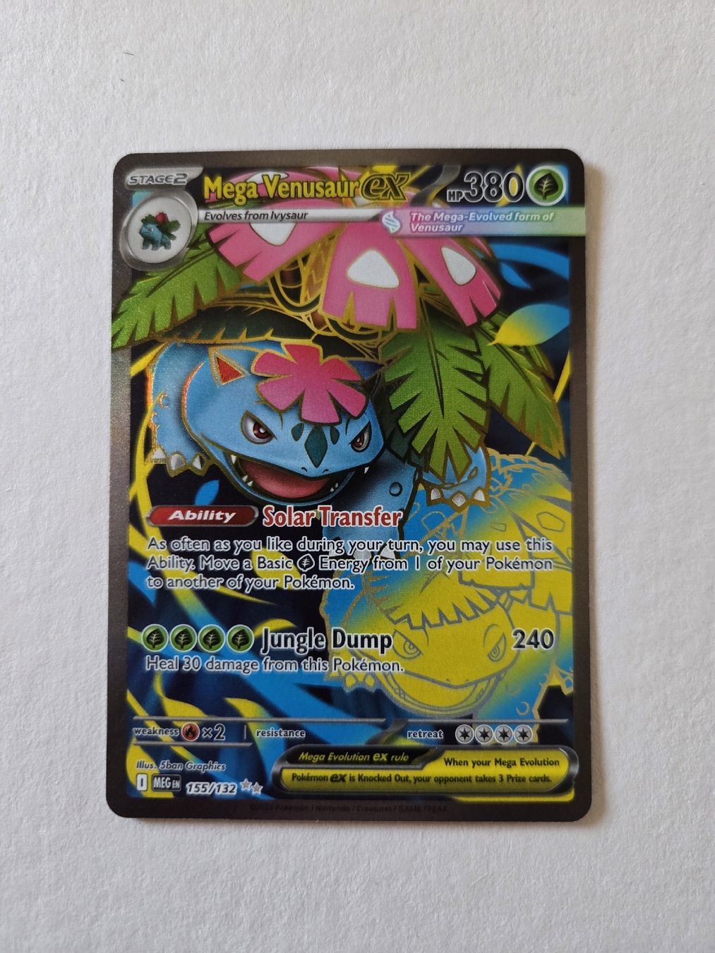 Pokémon Carte collezionabili: Pokemon Mega Bisaflor ex – Nuovo (secondo la descrizione) da Stachen venduto da Gon_Soku