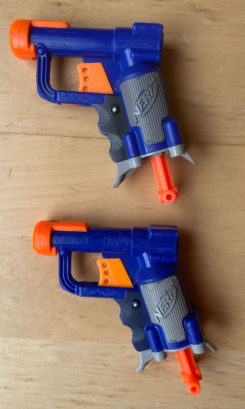 Nerf Giocattoli: Nerf Jolt - 2 Sück mit Darts – Usato da Schüpfheim venduto da Schnisu 1