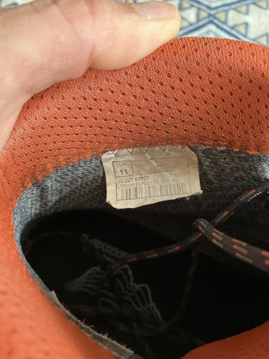 Lowa Herrenschuhe: Lowa Wanderschuh Explorer GTX grau Grösse 46  – Gebraucht aus Wangen b. Olten von nad_gg7s 3