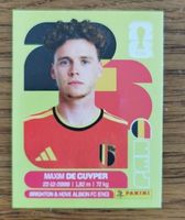 Maxim De Cuyper BEL 7 Panini FIFA World Cup 2026  ⚽🏆