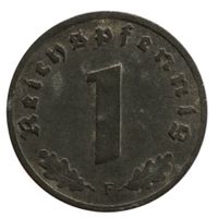 Deutschland - 1 Reichspfennig - 1943 - F