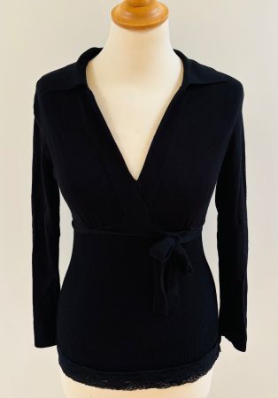 Kookai - Pullover - schwarz - Grösse 34/36