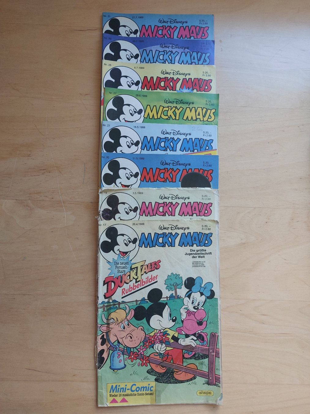 Comics: 33 MICKY MOUSE - 1989 – Gebraucht aus Gipf - Oberfrick von Esnoopy 2