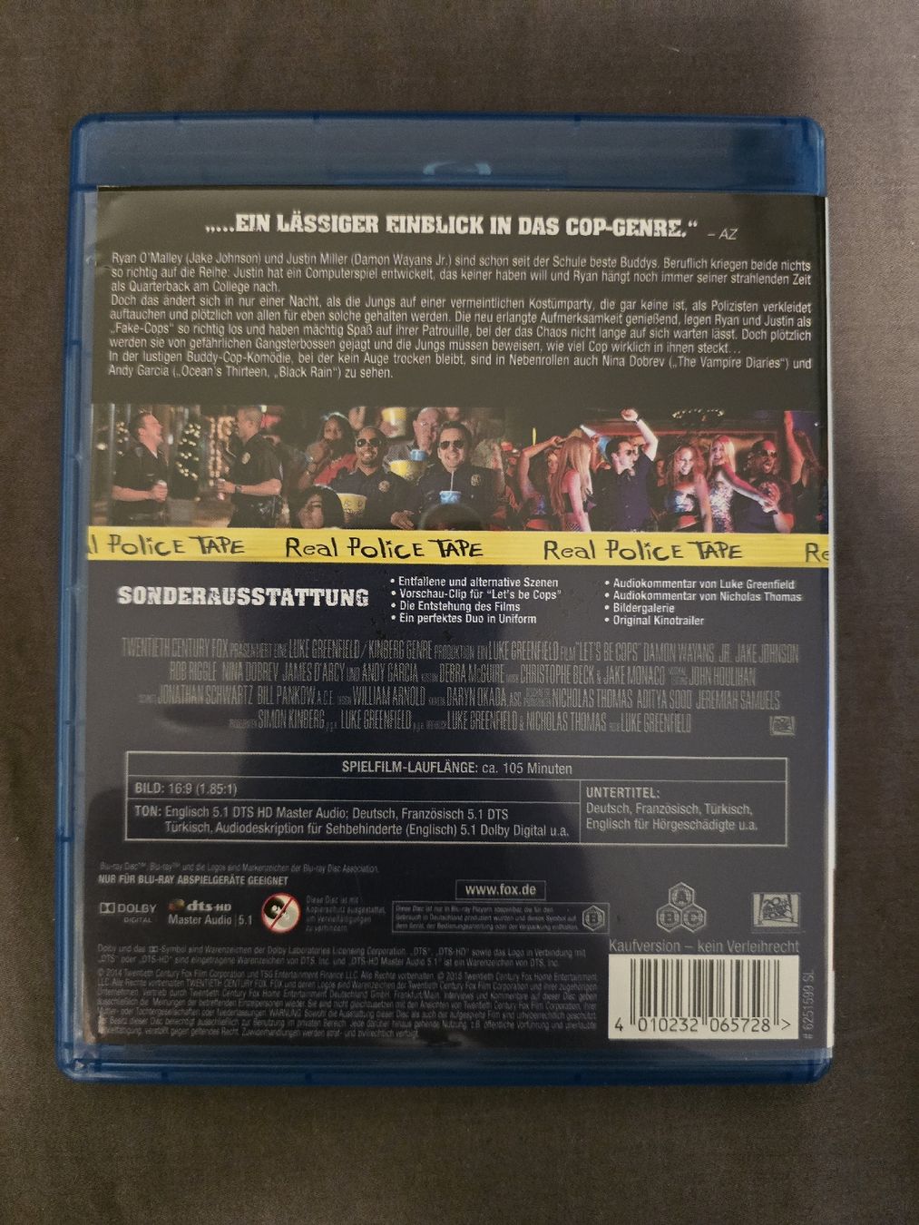 Tutti i DVDs: Blue-Ray Disc - Let's be cops – Usato da Zug venduto da nic_wlj8 1