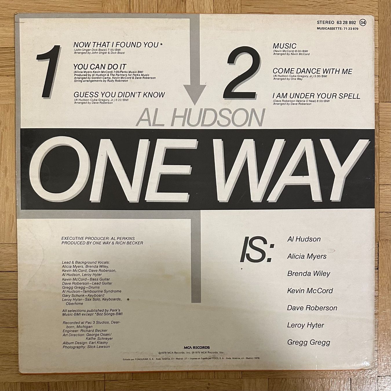 Schallplatten: One Way featuring Al Hudson LP – Gebraucht aus Viganello von md__2rd2 1