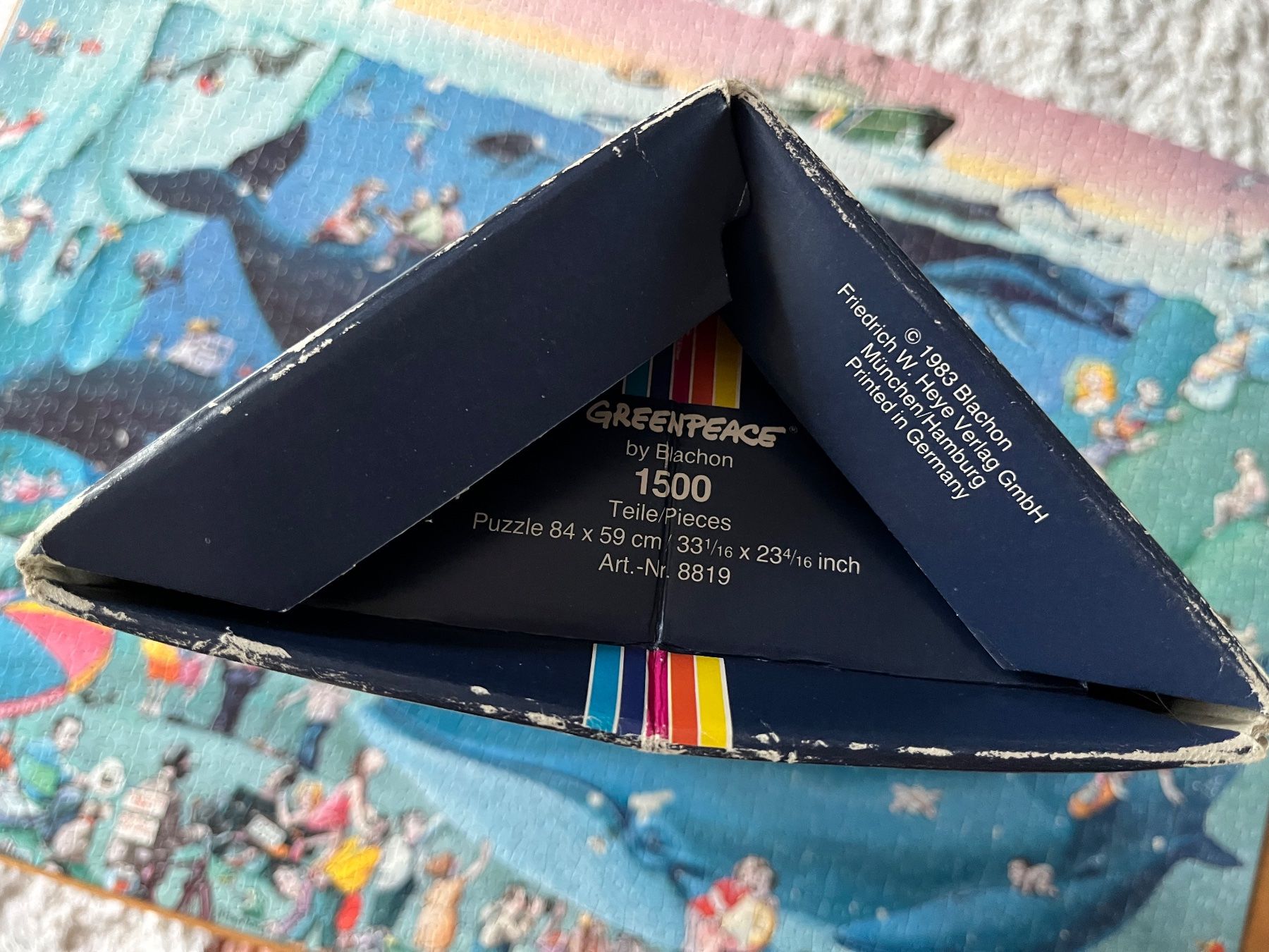 Heye Puzzles: Puzzle Heye "Greenpeace" by Blachon 1983 – D'occasion à Zürich par Gurkis 7