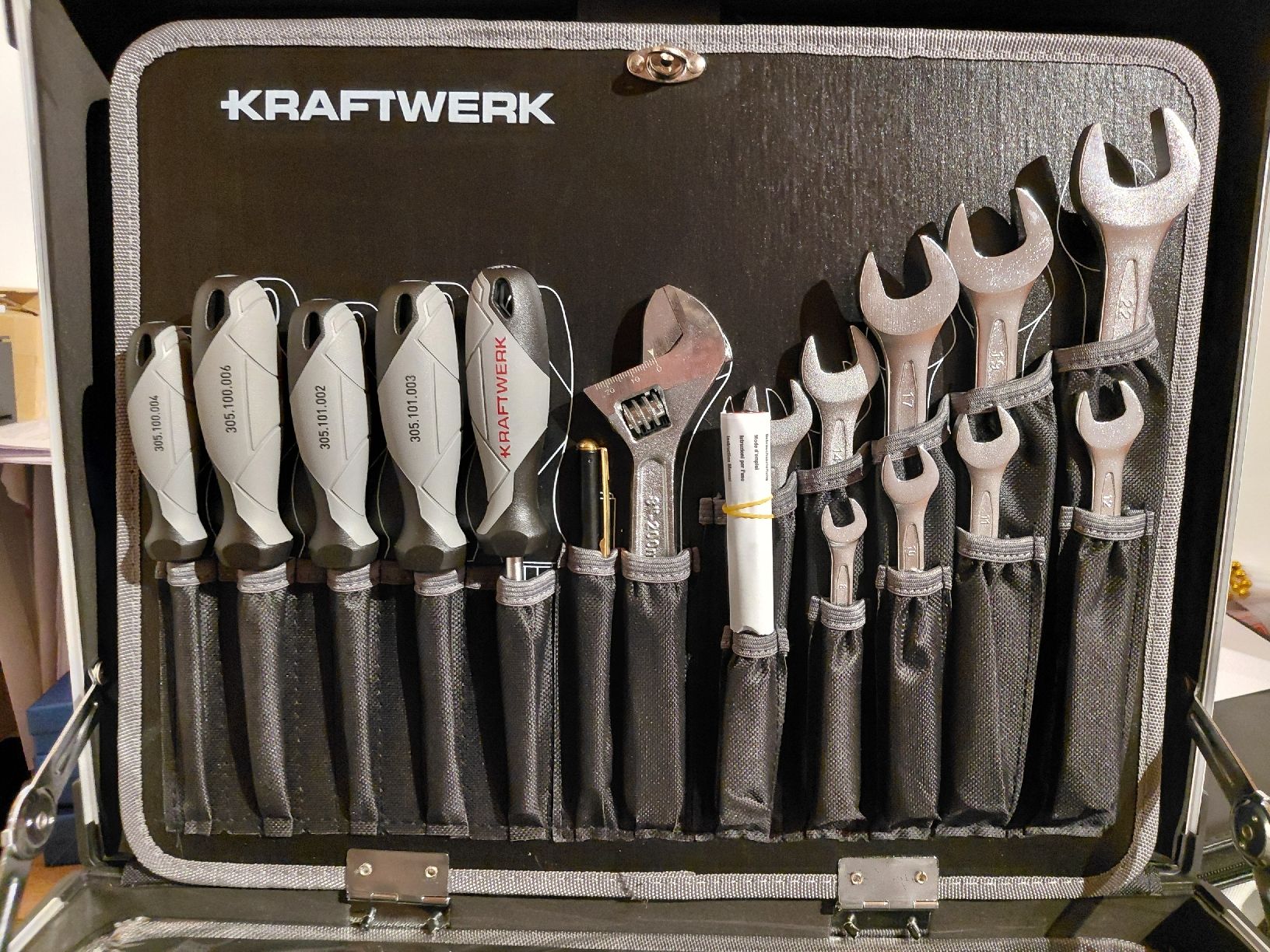Kraftwerk Tutti gli attrezzi: Kraftwerk Werkzeugkoffer – Nuovo e nell'imballaggio originale da Winterthur venduto da Chrigel227 3