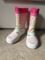 Kinder Gummistiefel Einhorn Pink Grösse 29 guter Zustand
