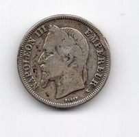 (676) Frankreich, 2 Francs 1866, Bordeaux, ss