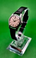 OMEGA VINTAGE HANDAUFZUG GEHÄUSE EDELSTAHL DAMENUHR ÄRA CHAR