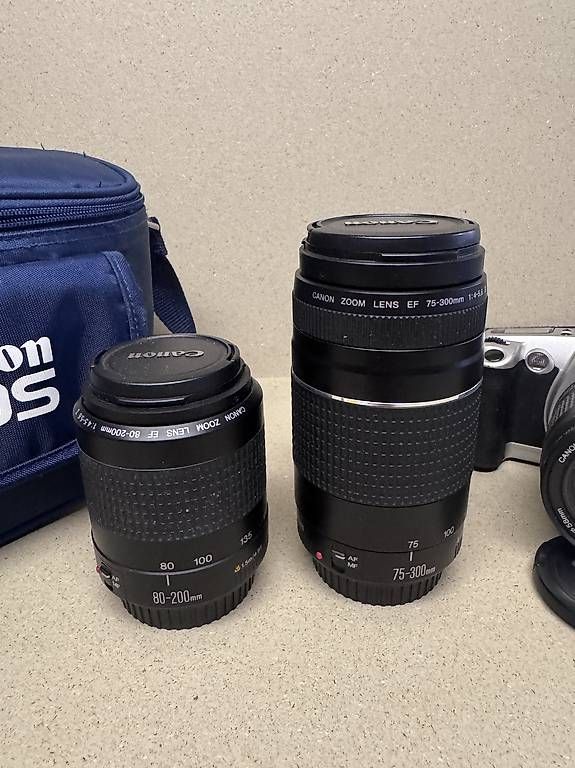 Canon Kamera: Canon EOS 500N Spiegelreflexkamera Set  Top Zustand – Gebraucht aus Speicher von Romiko 2