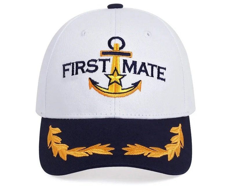 Copricapi, berretti & cappellini: 2x Cap mit CAPTAIN/FIRST MATE Stickerei – Nuovo e nell'imballaggio originale da Lausanne venduto da FASHION-WORLD-SHOP 1