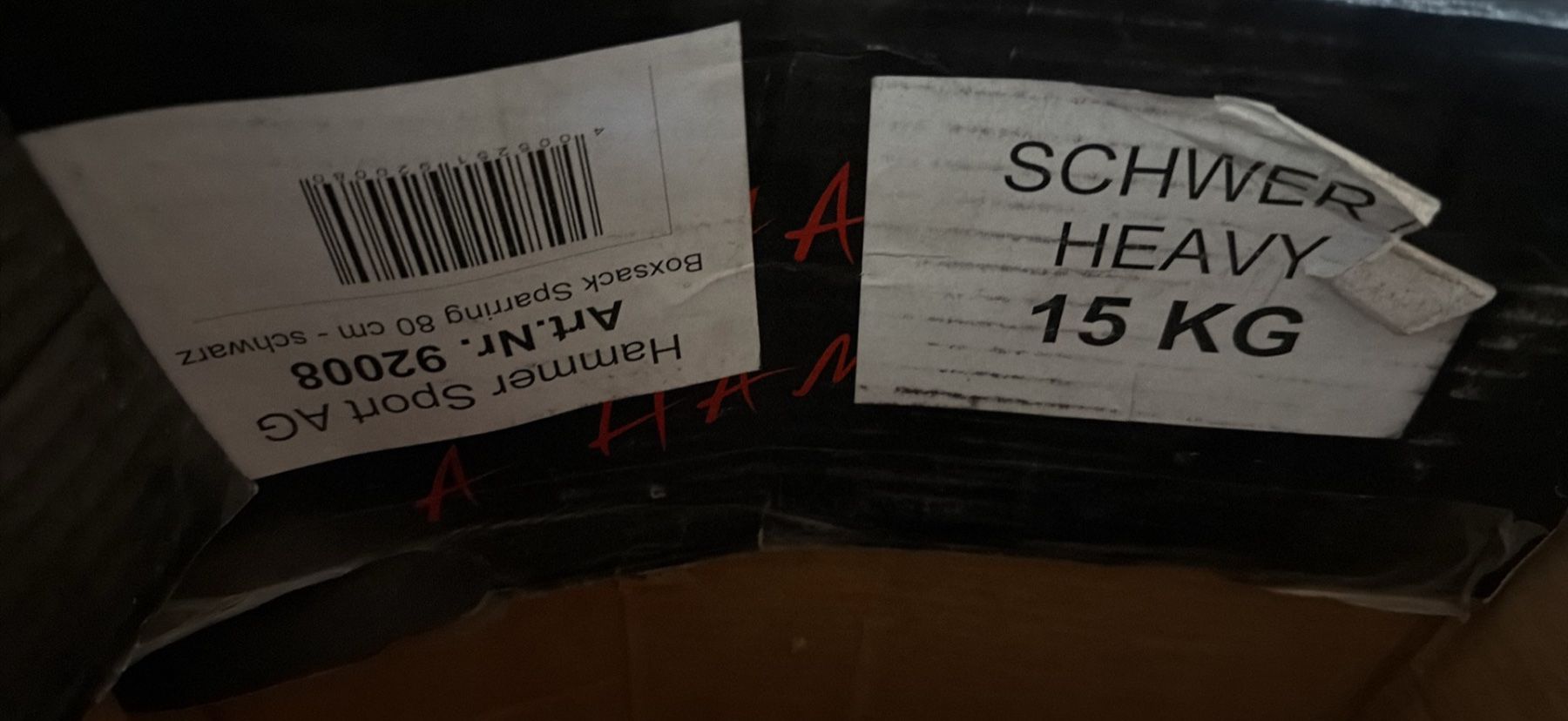 Sacchi da boxe: Boxsack inkl. Handschuhe – Usato da Schmitten FR venduto da Puschi2012 3