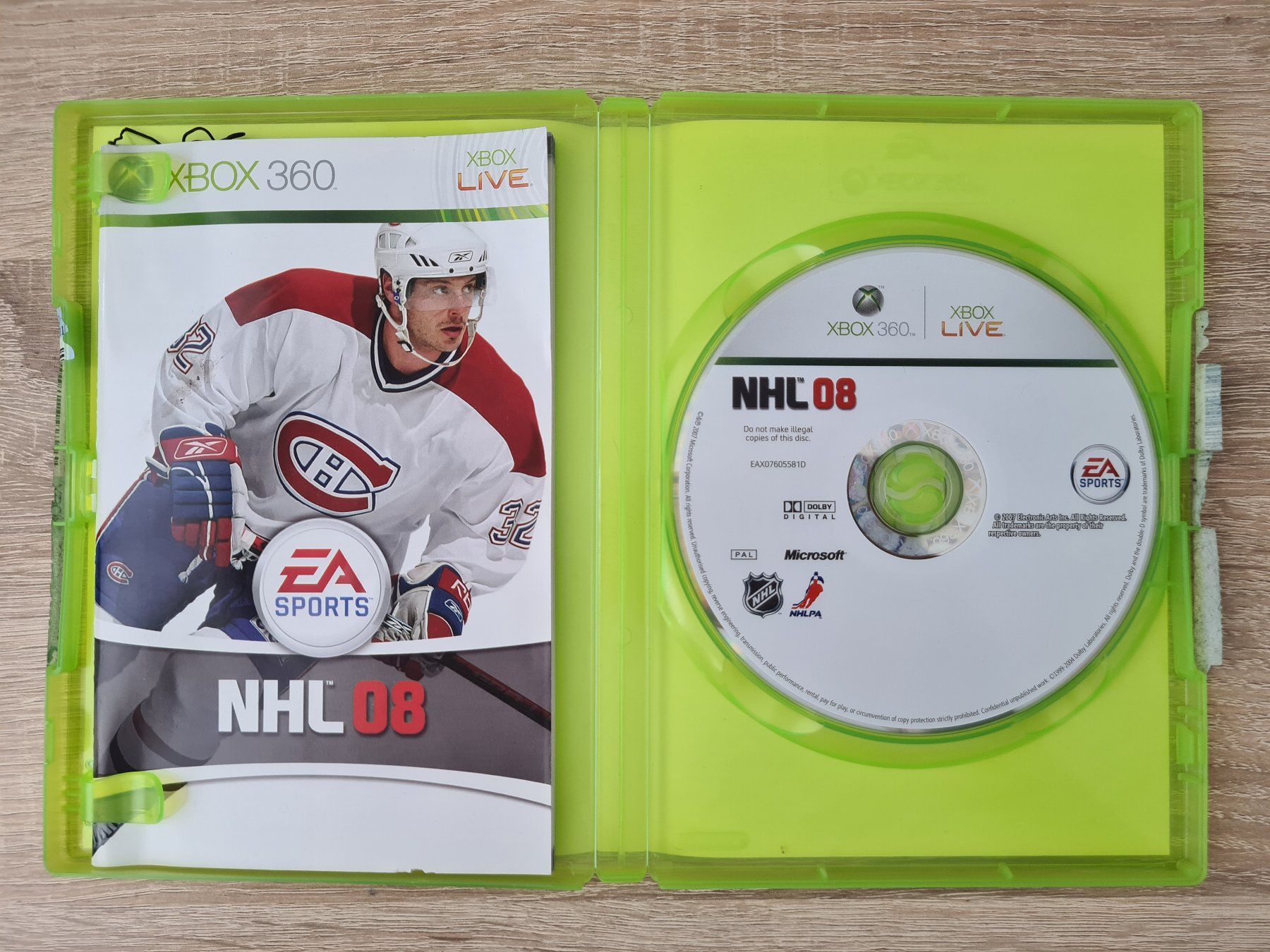 Giochi: NHL 08 (Multilanguage Cover) - Xbox 360 – Usato da Carouge GE venduto da Franllo 2