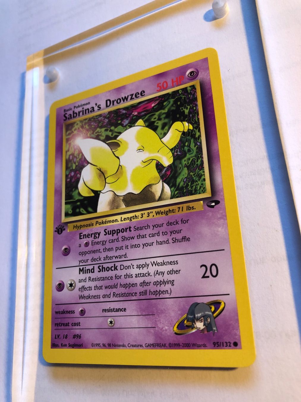 Carte collezionabili: Sabrina's Drowzee 1st Gym Challenge - MINT - ab 1.- – Usato da Giubiasco venduto da dan_pr8b 2