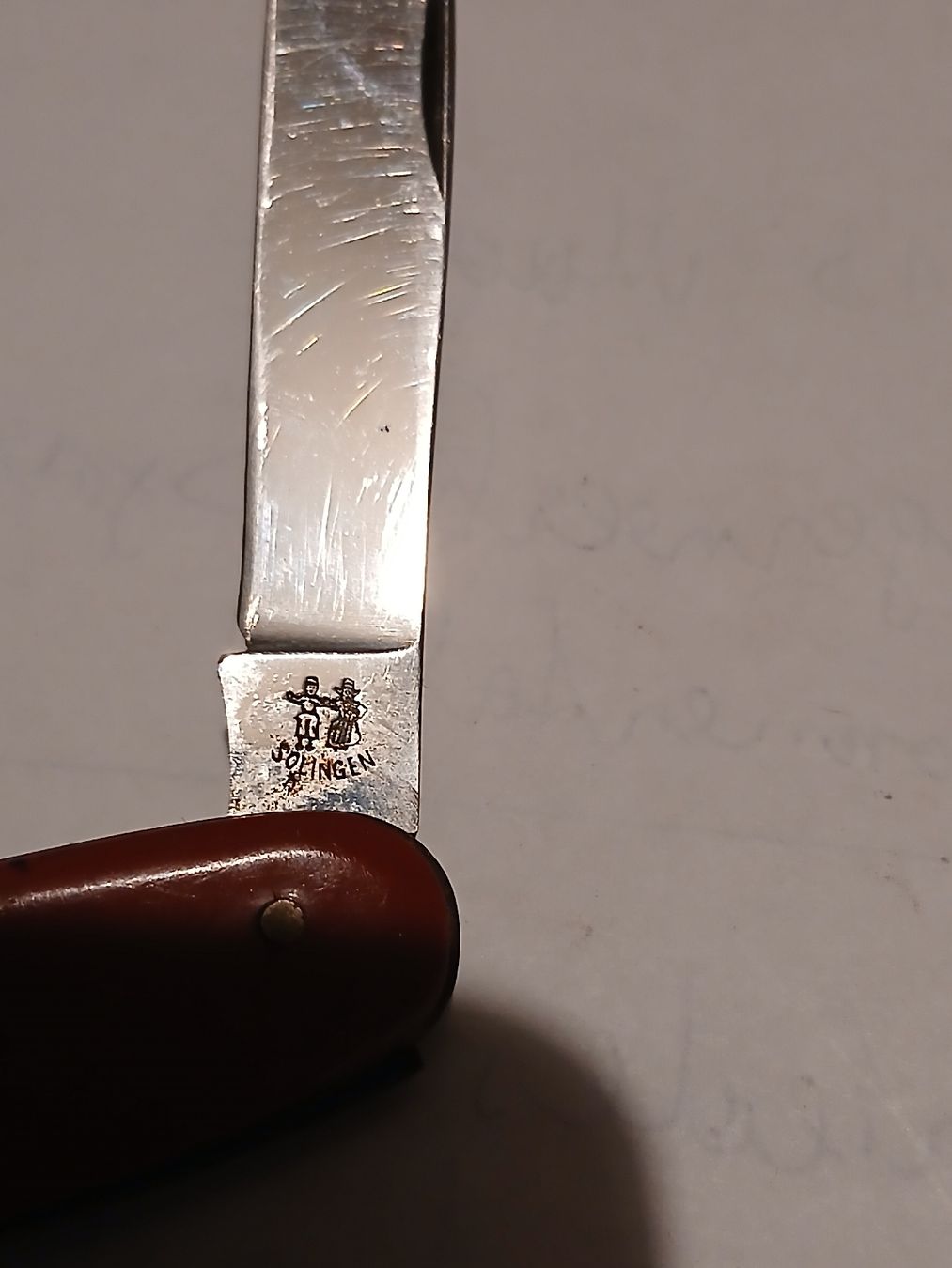Solingen Taschenmesser: Taschenmesser Rot BUCHER GUYER solingen  – Gebraucht aus Rebstein von Zauberwelt14 2