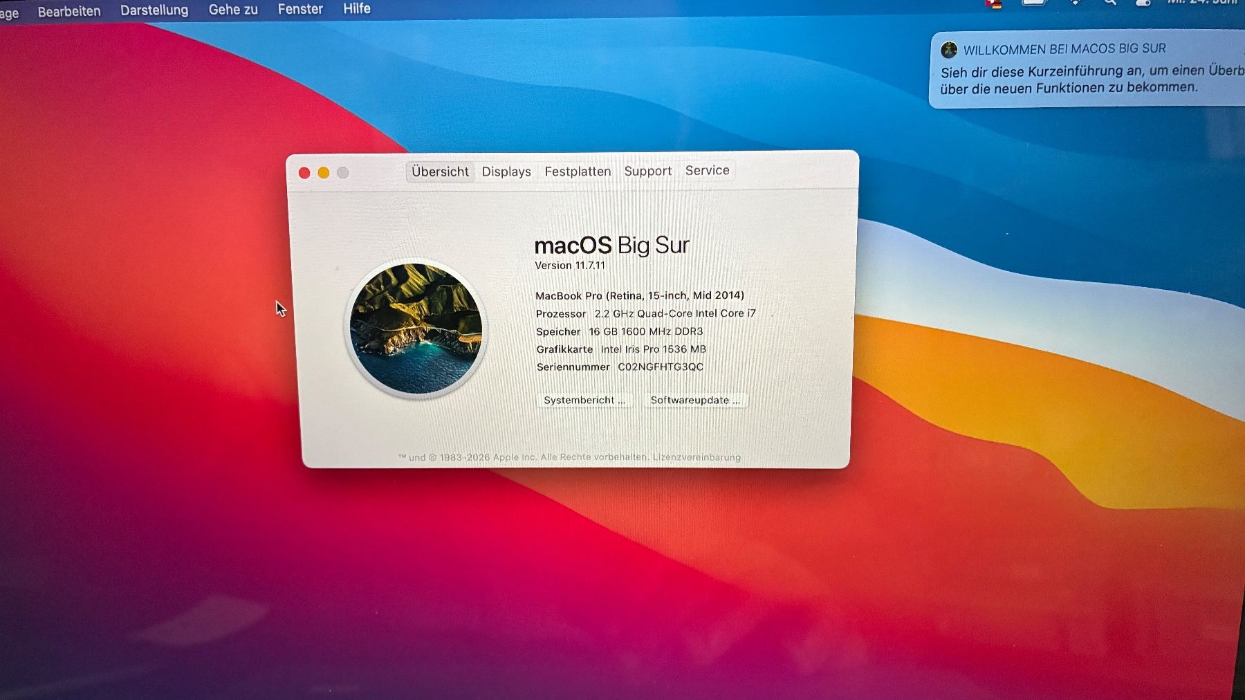 Apple Notebook: MacBook Pro 15" Late 2014 – Usato da Bern venduto da doktormac 1