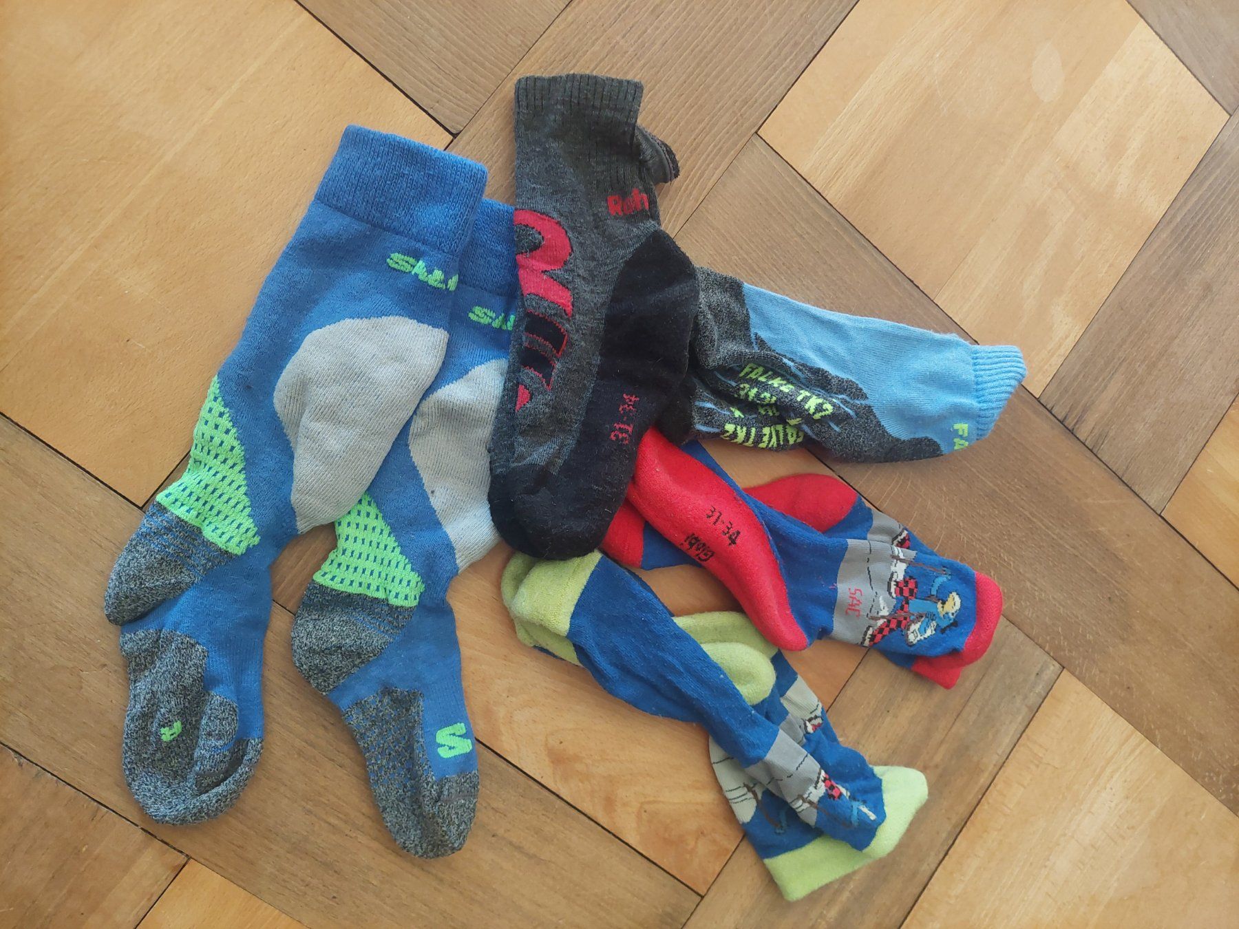Rohner Socken für Kinder: Wandersocken-5er-Set Grösse 31-34 – Gebraucht aus Beckenried von Havacola 3