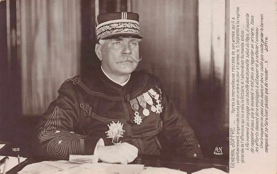Cartoline postali: Général Joffre – Usato da Frauenfeld venduto da POML
