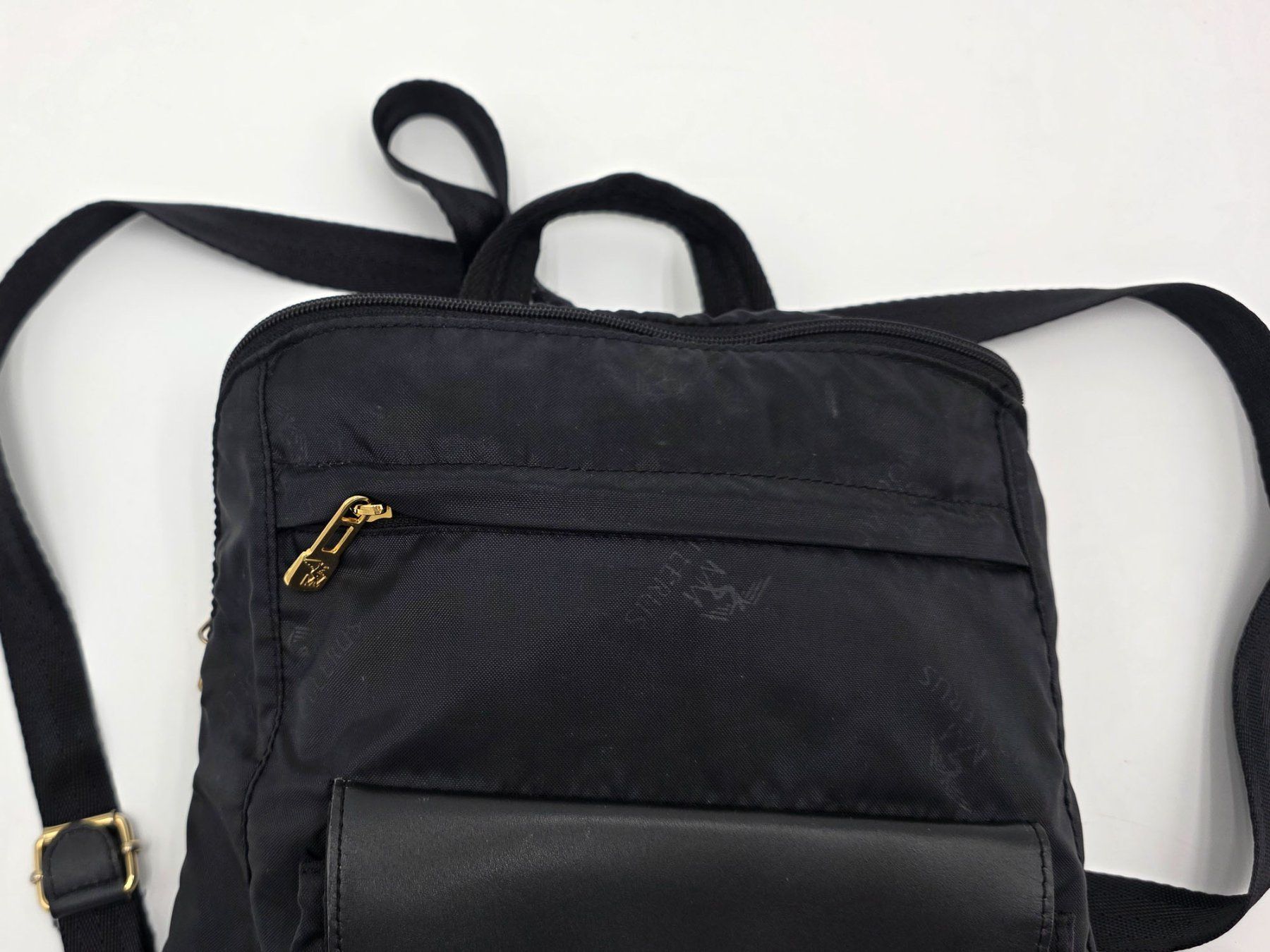 Maison Mollerus Zaini: Maison Mollerus Rucksack - schwarz, Gold - Ref. 06/51 – Usato da Au ZH venduto da BrockiAu 8