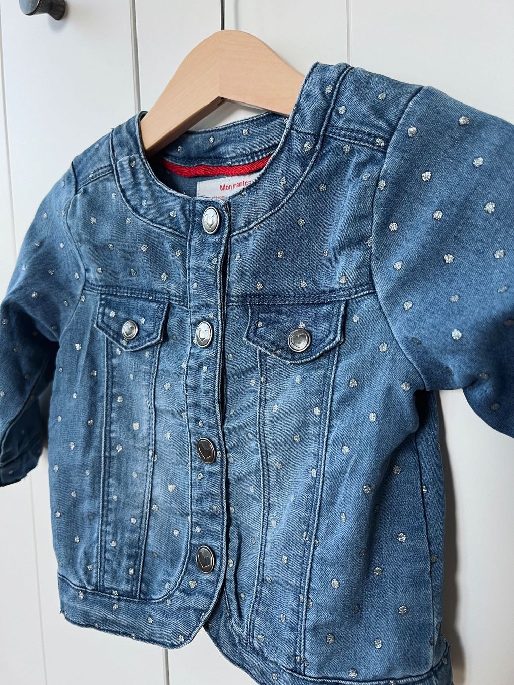 Giacche & Cappotti: Kinder Jeansjacke, 71, blau – Usato da Burgdorf venduto da rulan